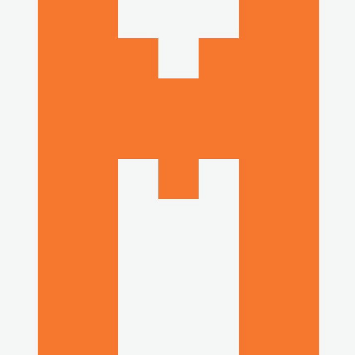 Personalized Letter Cube Art - Letter M