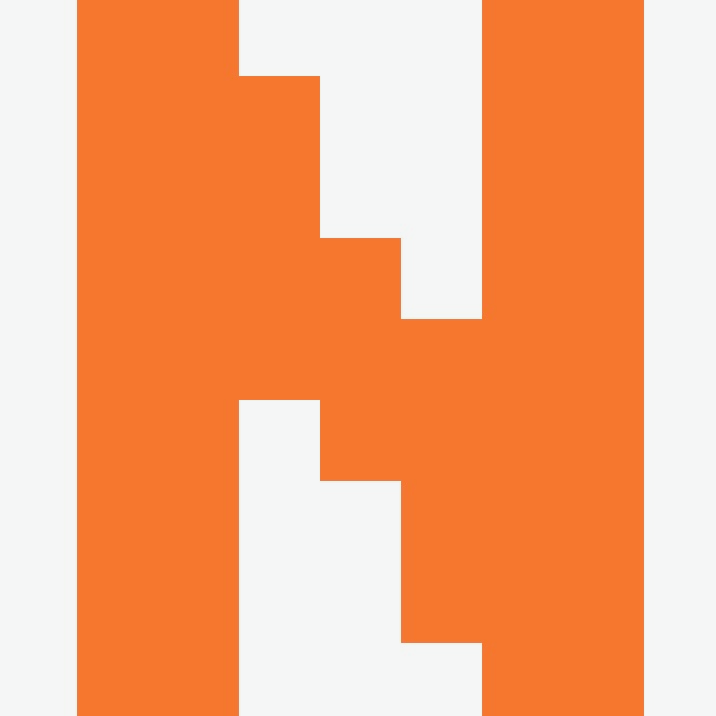 Personalized Letter Cube Art - Letter N