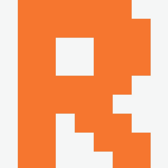 Personalized Letter Cube Art - Letter R