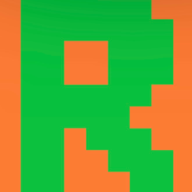 Personalized Letter Cube Art - Letter R