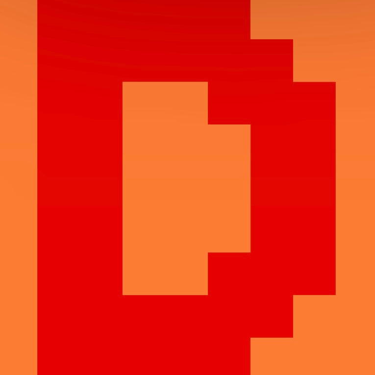 Personalized Letter Cube Art - Letter D