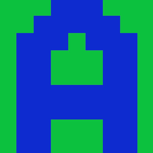 Personalized Letter Cube Art - Letter A