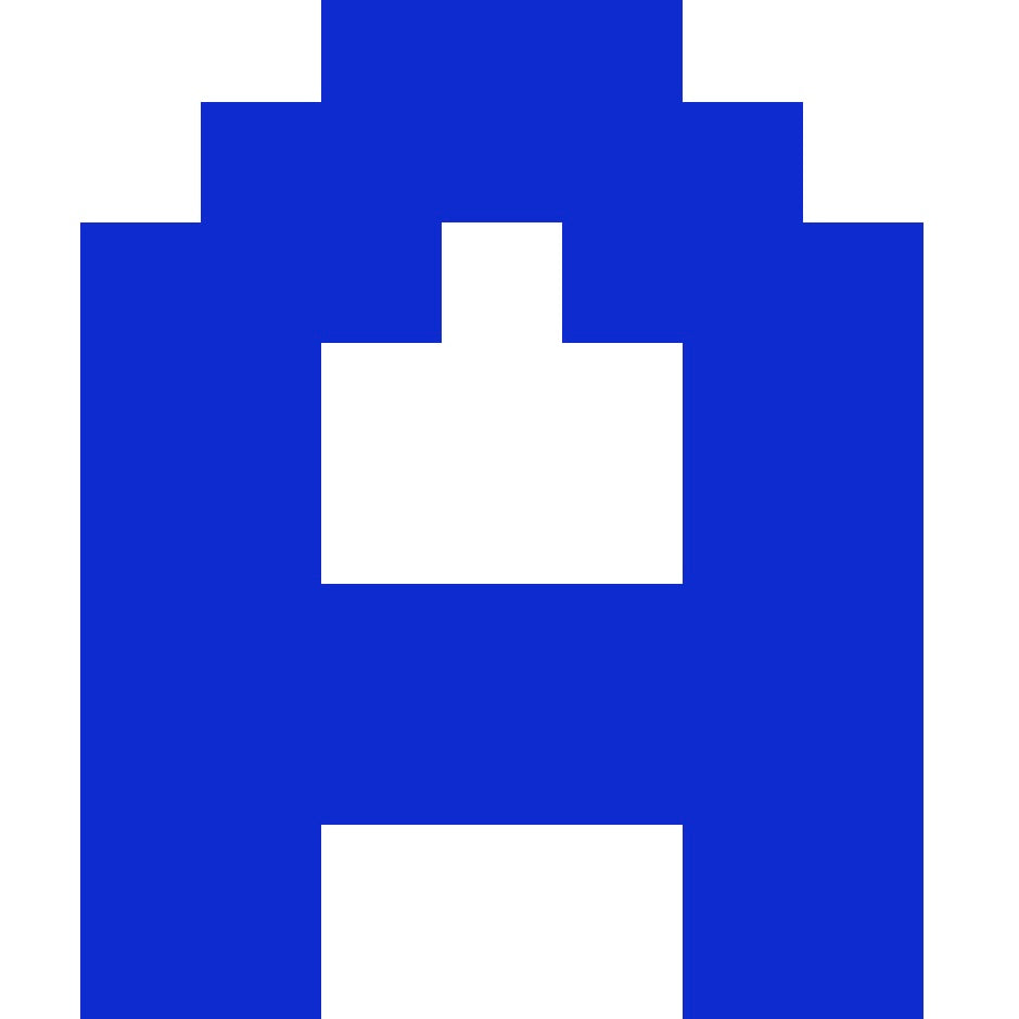 Personalized Letter Cube Art - Letter A