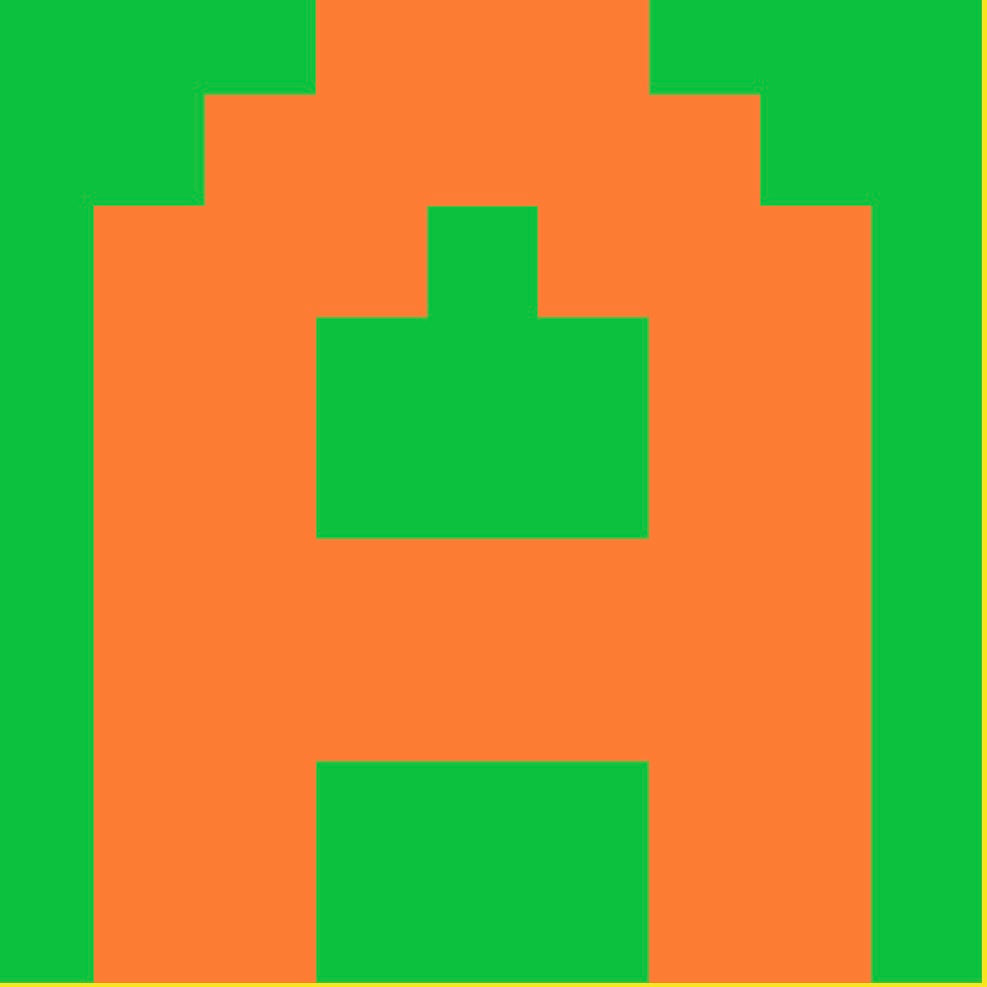 Personalized Letter Cube Art - Letter A