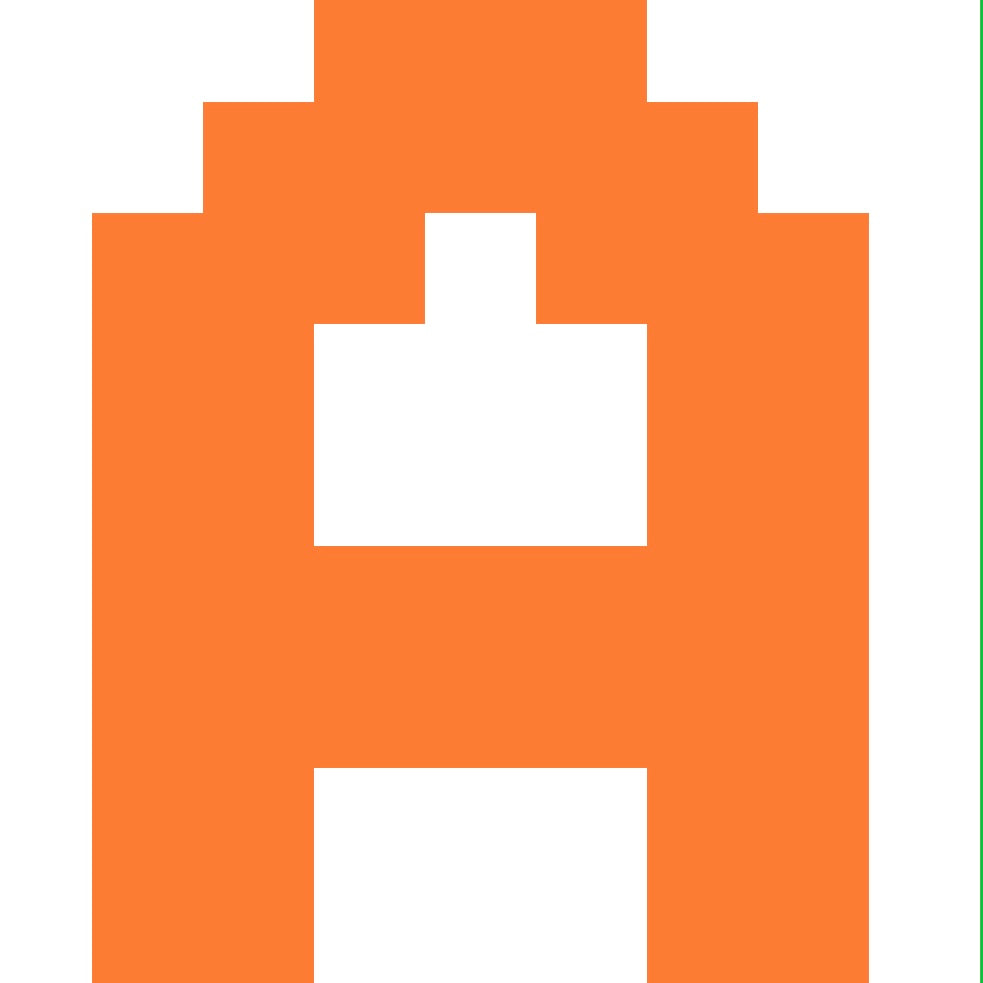 Personalized Letter Cube Art - Letter A