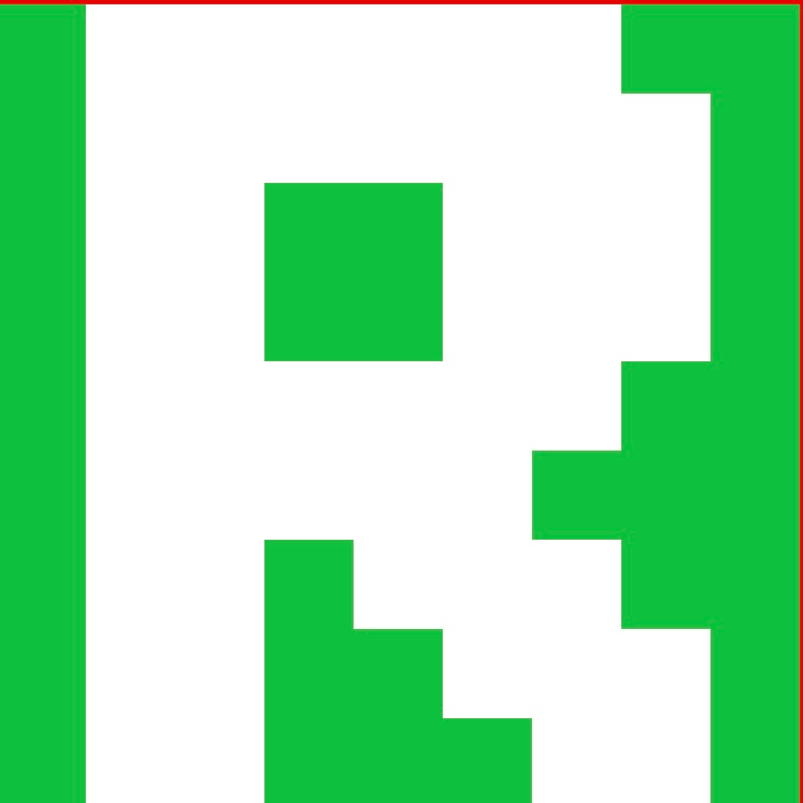 Personalized Letter Cube Art - Letter R