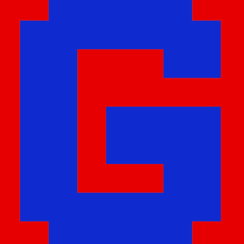 Personalized Letter Cube Art - Letter G