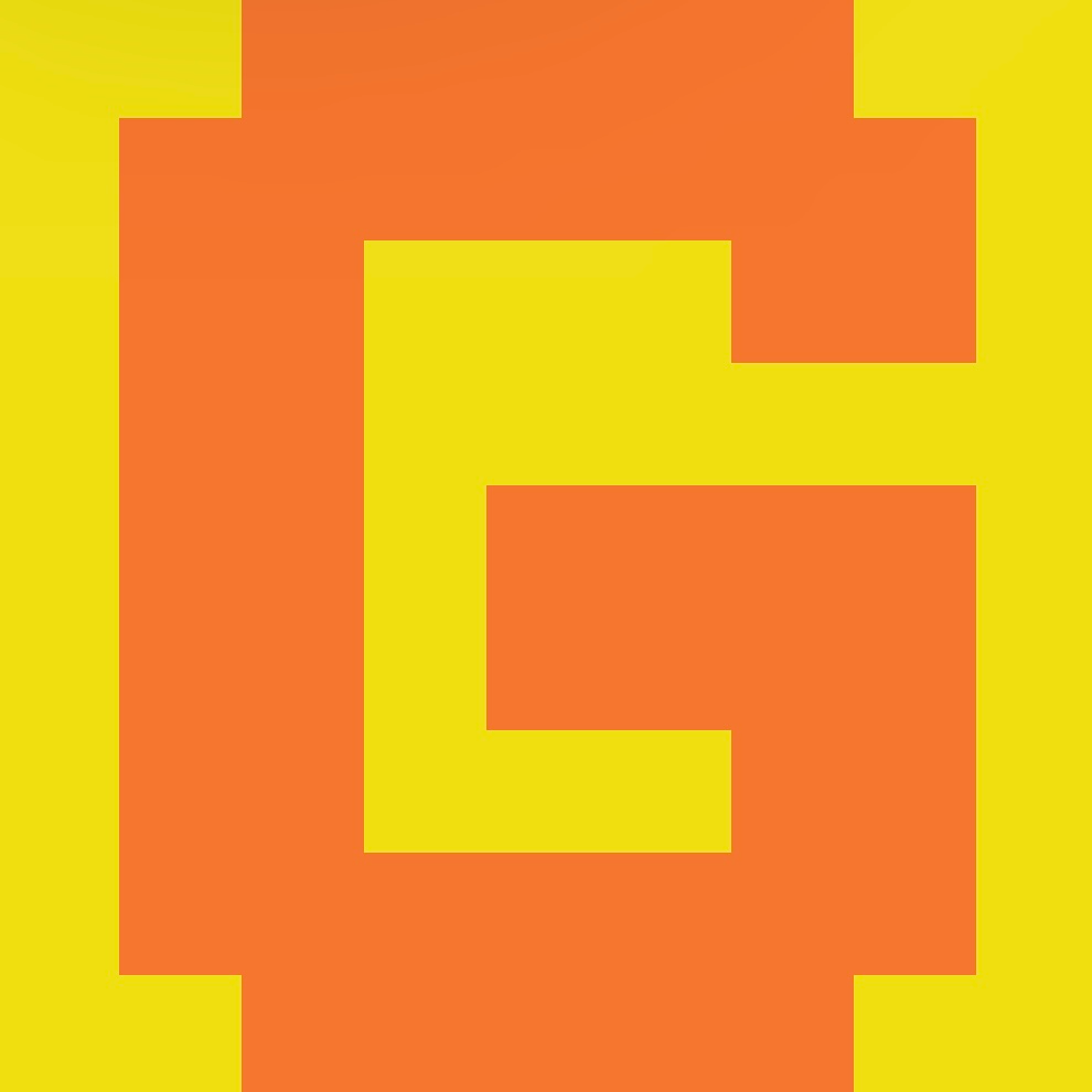 Personalized Letter Cube Art - Letter G
